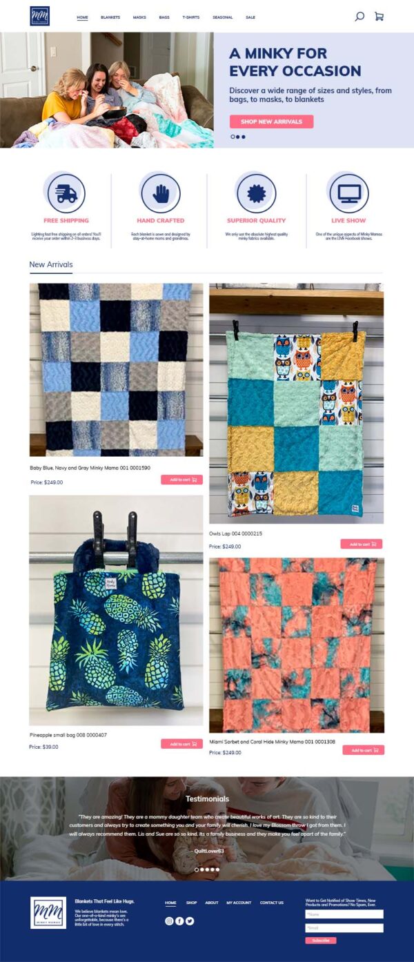 Minky Mamas Gravitate Online