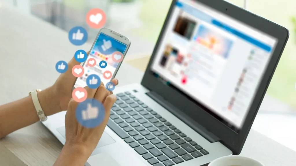 Young woman using smart phone