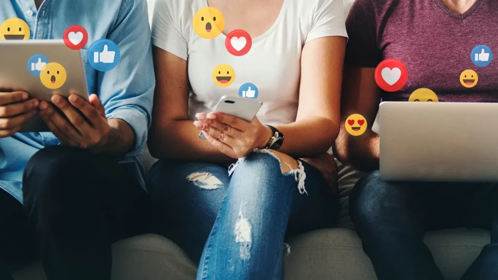 Likes on social media