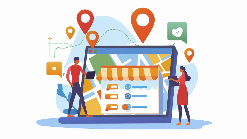 A concept for Google Local Services Ads & Local SEO Optimization for Businesses